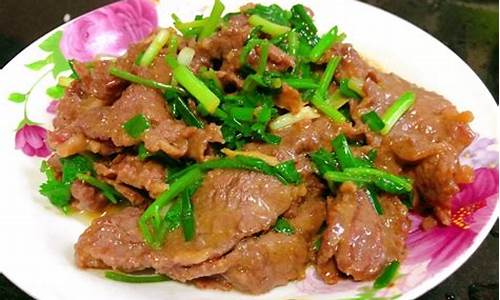 煎牛肉片的做法_煎牛肉片的做法和配料